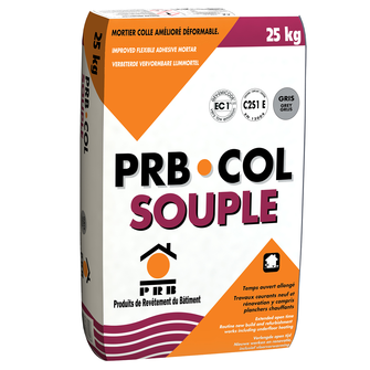 PRB COL SOUPLE GRIS   Sac de 25 Kg (Classe C2S1 E)